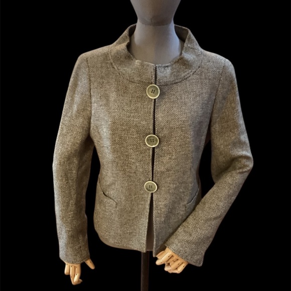 Lafayette 148 New York Blazer, Size 10 *HOST PICK* Cotton wool blend - Picture 1 of 11